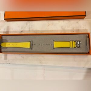 Hermès Apple Watch Band 41mm Lime Single Tour